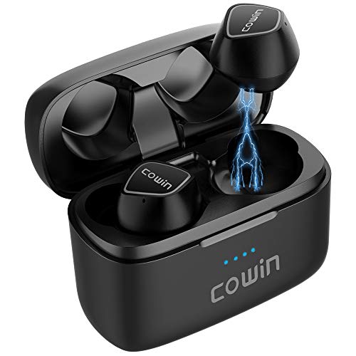 COWIN KY02 Wireless Earbuds Bluetooth Headphones with Microphone - Red