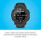 Garmin Instinct Crossover Solar, Rugged Hybrid Smartwatch with Solar, Analog Hands and Digital Display, Graphite