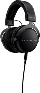 Beyerdynamic DT 1770 Pro 250 Ohm Closed-Back Studio Reference Headphones -Includes- Hard Case, Headphone Splitter, and Headphone Cleaning Solution