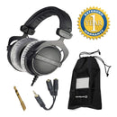 Beyerdynamic DT 770 Pro 250 Ohm Closed-Back Studio Mixing Headphones -Includes- Soft Case, Splitter, and 1-Year Extended Warranty