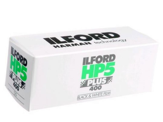 Ilford HP5 Plus Black and White Negative Film ISO 400 (120 Roll Film)