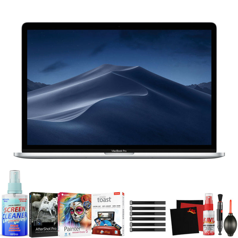 Apple 15.4" MacBook Pro with Touch Bar (Mid 2019, Silver) - Bundle