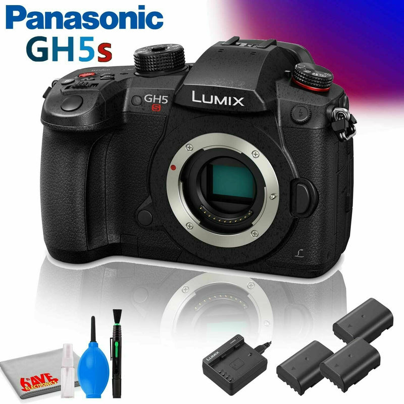 Panasonic Lumix DC-GH5S Digital Camera Body Bundle 4